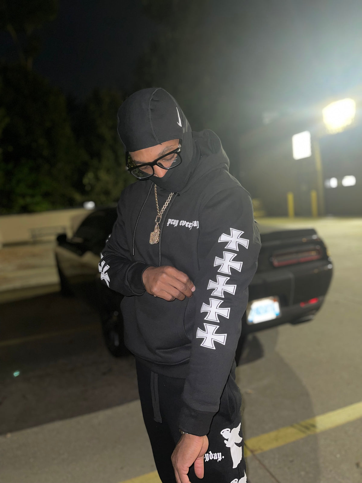 Pushin Prayer Jogging Suit